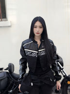 D-23551  Women's short leather jacket