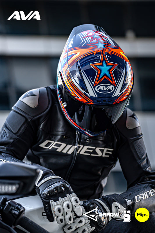 AVA Red ** ARROW-S** Helmet Series