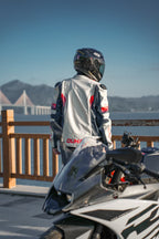 D-2168.  Sheep pattern PU leather and cotton couple jacket