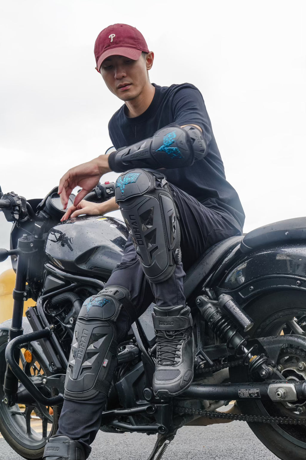 DH-605  Elbow protection +DH-606  Kneecap